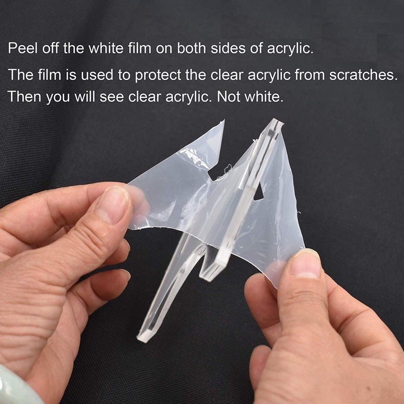 YYST Clear Light Saber Wall Mount Wall Rack Wall Holder - 5 Pack - Image 5